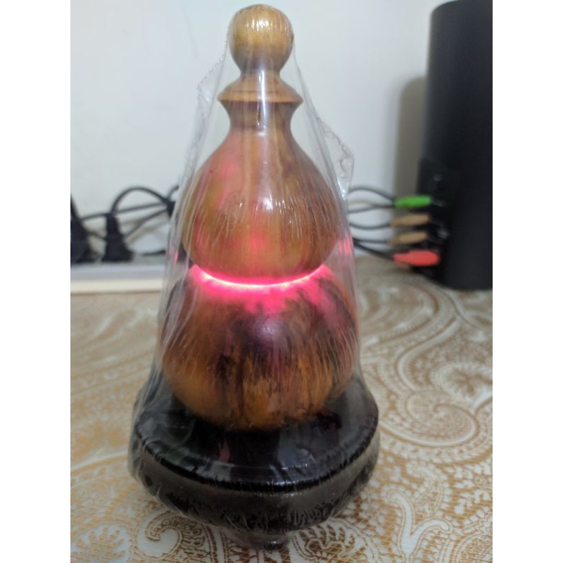 印尼國寶血龍木葫蘆座燈