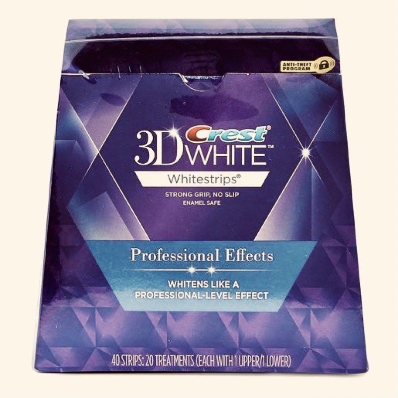 CREST 3D WHITE LUXE PROFESSIONAL 專業型牙齒美白貼片 （有販售散裝）