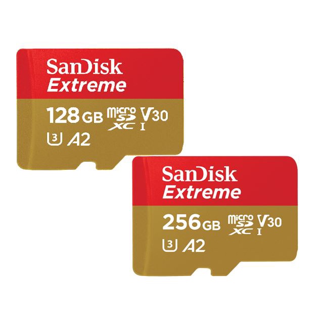 SanDisk 128G 256G 512G MicroSD EXTREME U3 A2 新版190MB/s 記憶卡