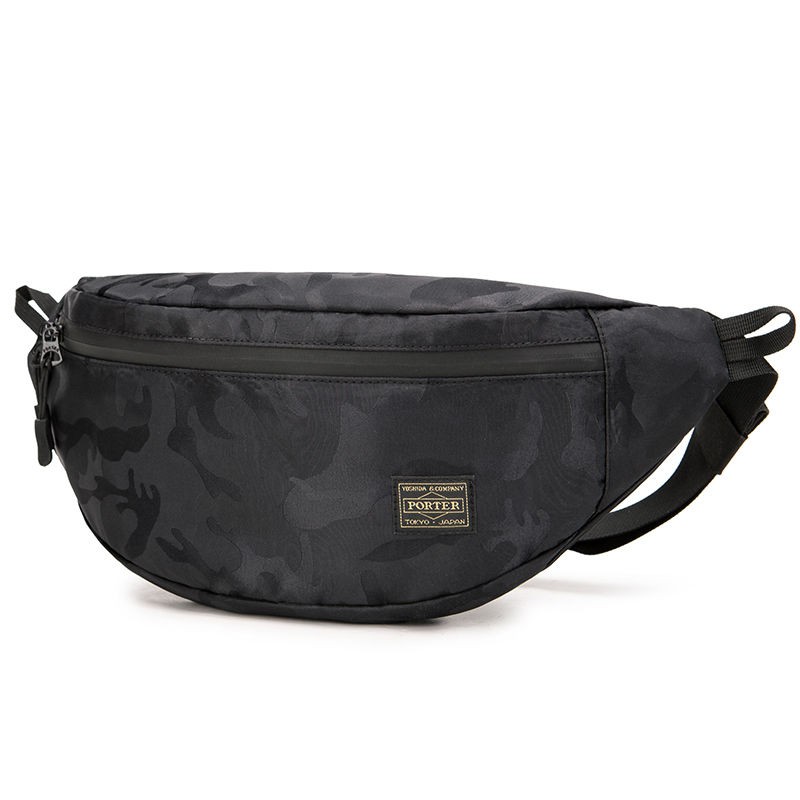 日本吉田腰包porter多功能單肩包斜挎包防水腰包休閑運動包時尚胸包休閑包零錢手機包收納包現貨 蝦皮購物