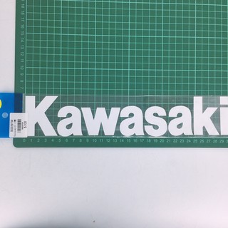 Kawasaki川崎 白 $100 / 機車 汽車 重機 車貼 貼紙 車殼 裝飾 視覺
