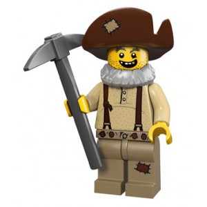 ||一直玩|| LEGO 12代人偶 71007 #8 Prospector 礦工