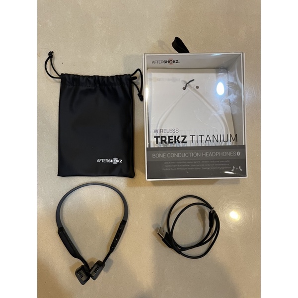 Aftershokz Trekz Titanium Slate Grey AS600 骨傳導藍牙運動耳機