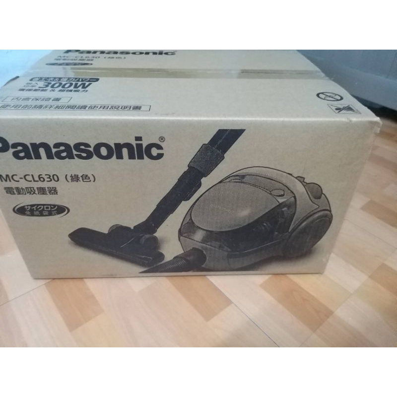 Panasonic國際牌雙氣旋集塵免紙袋吸塵器 MC-CL630

