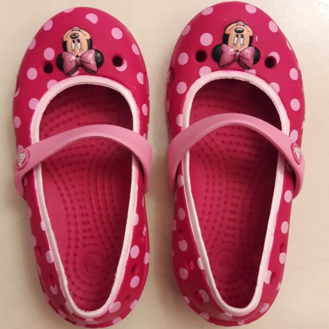 米妮 Crocs 女童鞋