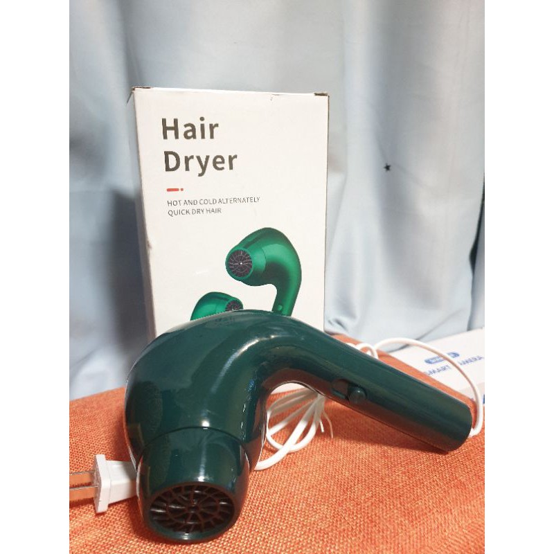 Hair dryer Air pods耳機式吹風機 綠色