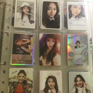 TWICE 小卡 正規一輯 signal TT page two 粉卡藍卡 棒卡