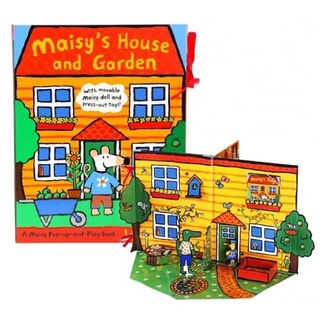補貨到 小鼠波波的家 立體書 家家酒 娃娃屋 Maisy’s House and Garden 立體書 附紙偶和遊戲配件