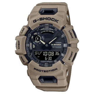 【柏儷鐘錶】CASIO G-SHOCK 雙顯示電子錶 藍芽連線 沙色 GBA-900UU-5A