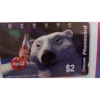 澳洲可口可樂電話卡 ( 一 )