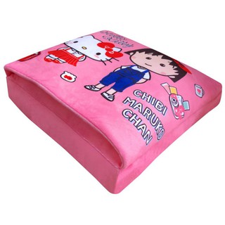 🎊特價《熊兔的店 》正版授權 Hello Kitty &小丸子暖腳枕 暖手枕 靠枕 午安枕 卡通抱枕