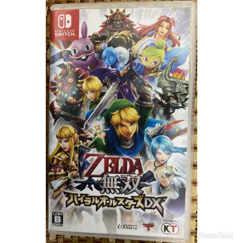 任天堂 Nintendo Switch (NS) 遊戲片 《薩爾達無雙 海拉魯全明星豪華版》 《海賊無雙3豪華版》二手