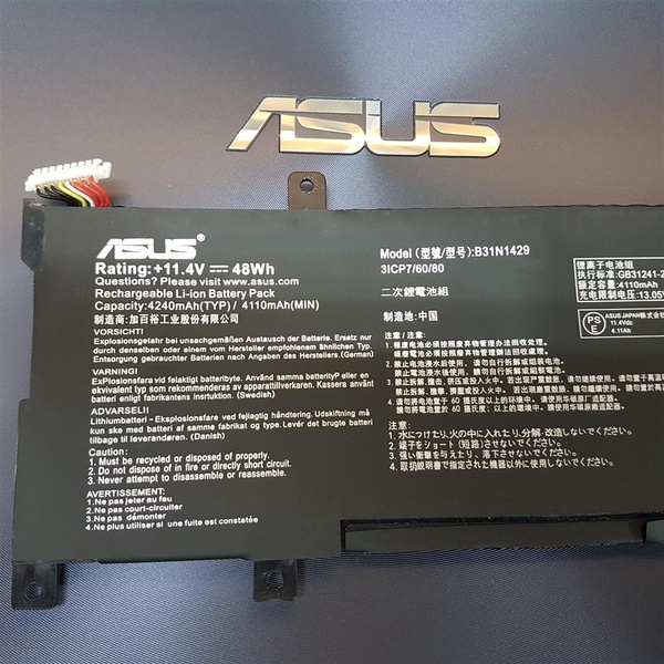 ASUS B31N1429 原廠電池 K501U K501UQ K501UX-AH71 K501UW