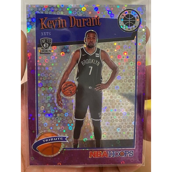 NBA 球員卡 Kevin Durant 2019-20 Hoops Premium Prizms Purple 亮面