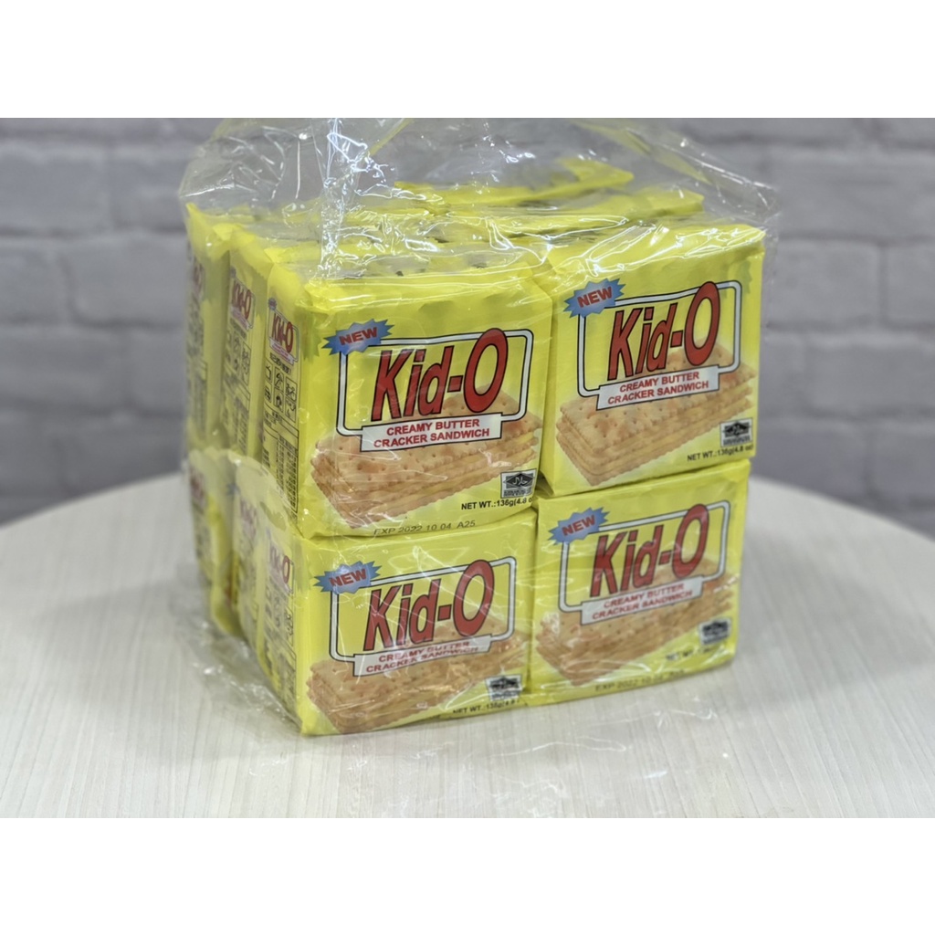 Kid-O 日清 奶油三明治 120g±5% 餅乾 整袋販售 12包/袋