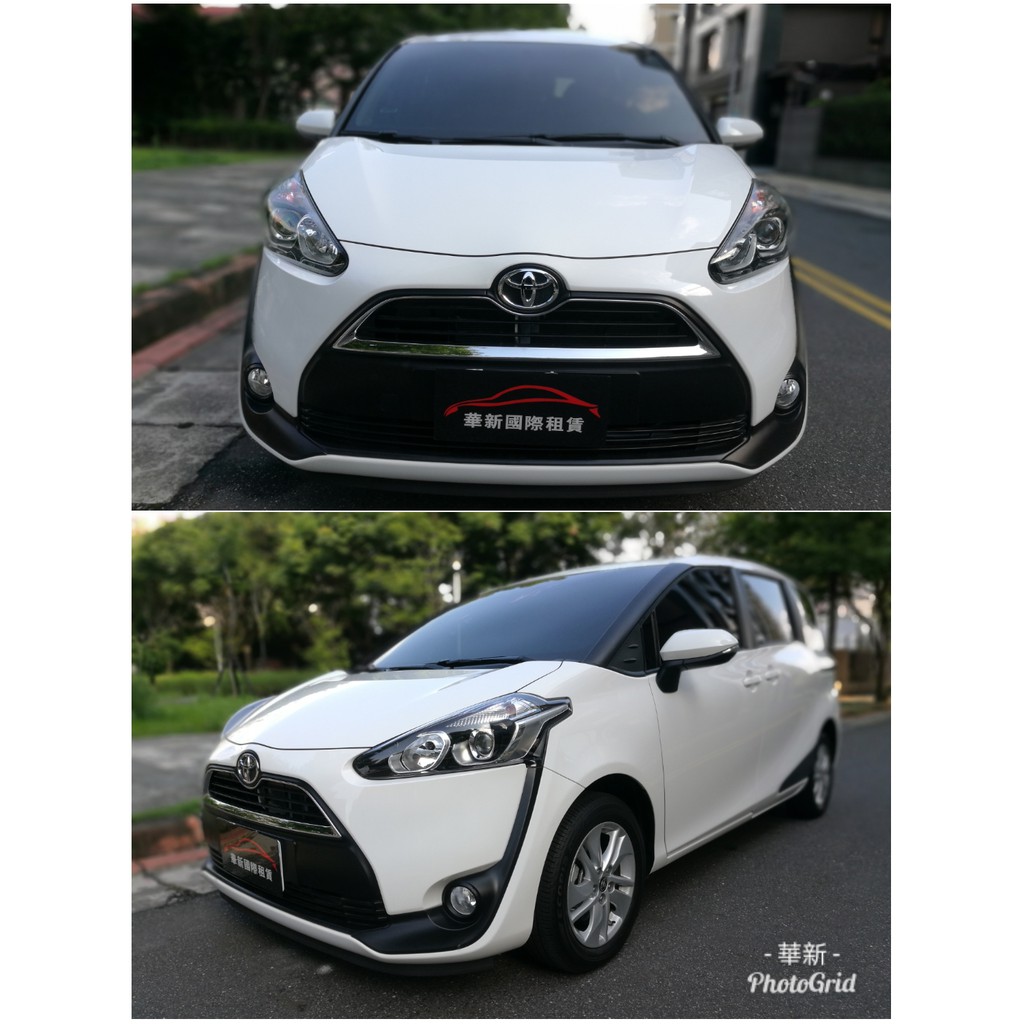 Toyota sienta 七人座 平日優惠 台北租車 華新國際租車 機場 汽車出租 露營 自駕 台灣旅遊 非 和運