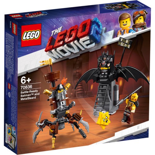 LEGO 樂高 70836 樂高玩電影2系列 鬍鬚鋼螃蟹機甲和蝙蝠俠 全新未拆