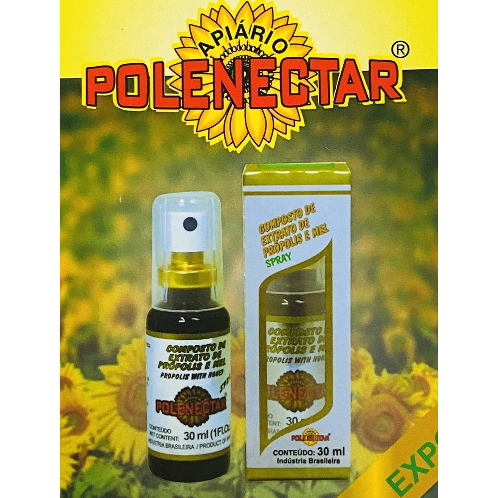 保證全蝦皮最新效期 原裝進口巴西綠蜂膠 Polenectar寶蘭 Spray 含蜂蜜噴劑(微量酒精) 30ml/30cc