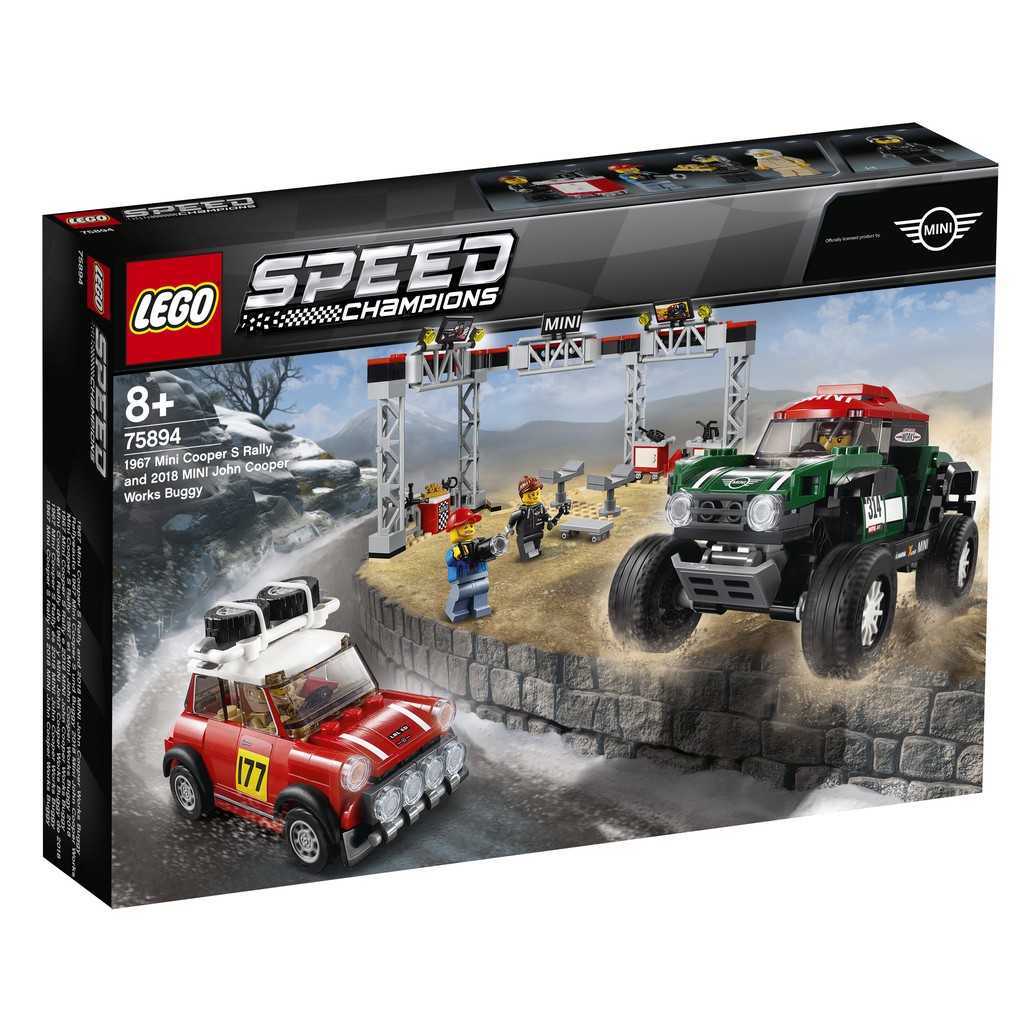 【台中翔智積木】LEGO 樂高 75894 Mini Cooper S Rally / Works Buggy