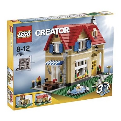 玩樂趣 LEGO樂高 6754 別墅 二手盒組