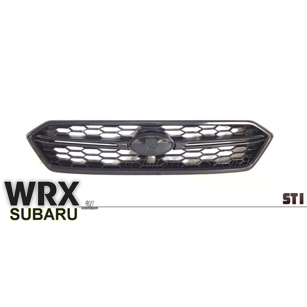 小傑車燈精品--全新 SUBARU 速霸陸 WRX STI 2018 18 年 水箱罩 水箱護罩 台灣製造