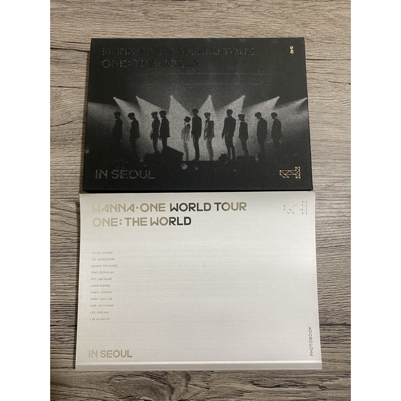 Wanna One world tour : One the World 寫真+DVD