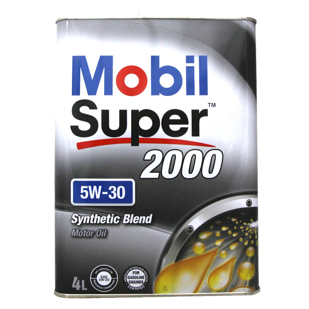 【易油網】MOBIL SUPER 2000 5W30 境內版 美孚機油 日本原裝 節能 清潔 通用款
