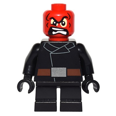 ［想樂］『人偶』 全新 樂高 Lego SH251 超級英雄 紅骷髏 Red Skull (76065)