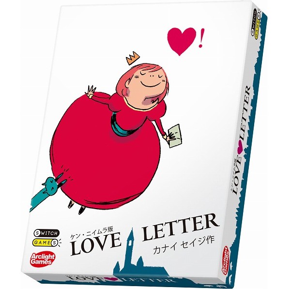骰子人桌遊-(送牌套)情書 日本插畫版 Love Letter日(2016第三刷.清新插畫風)