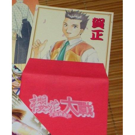 動漫周邊 櫻花大戰明信片 磁鐵書籤 藤島康介 廣井王子 赤堀悟 政一九 大神一郎 真宮寺櫻 神崎堇 伊莉絲 瑪利亞 李 蝦皮購物