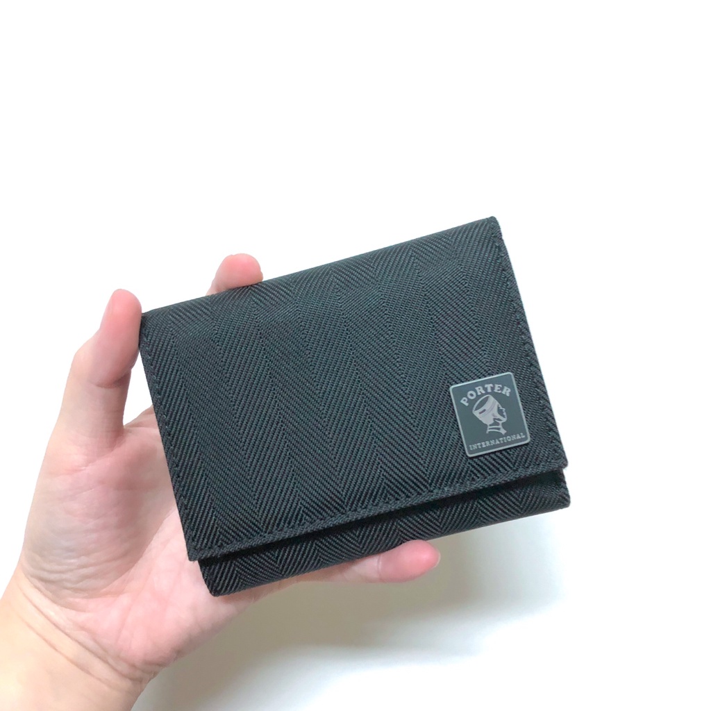 日本porter 吉田三摺尼龍皮夾短夾中夾錢包 蝦皮購物