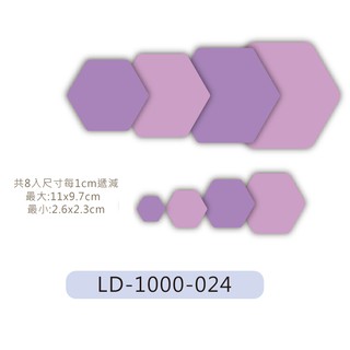 【 Micia 美日手藝館 】藝術刀模片 Die Cut Craft-多層次六角 LD-1000-024