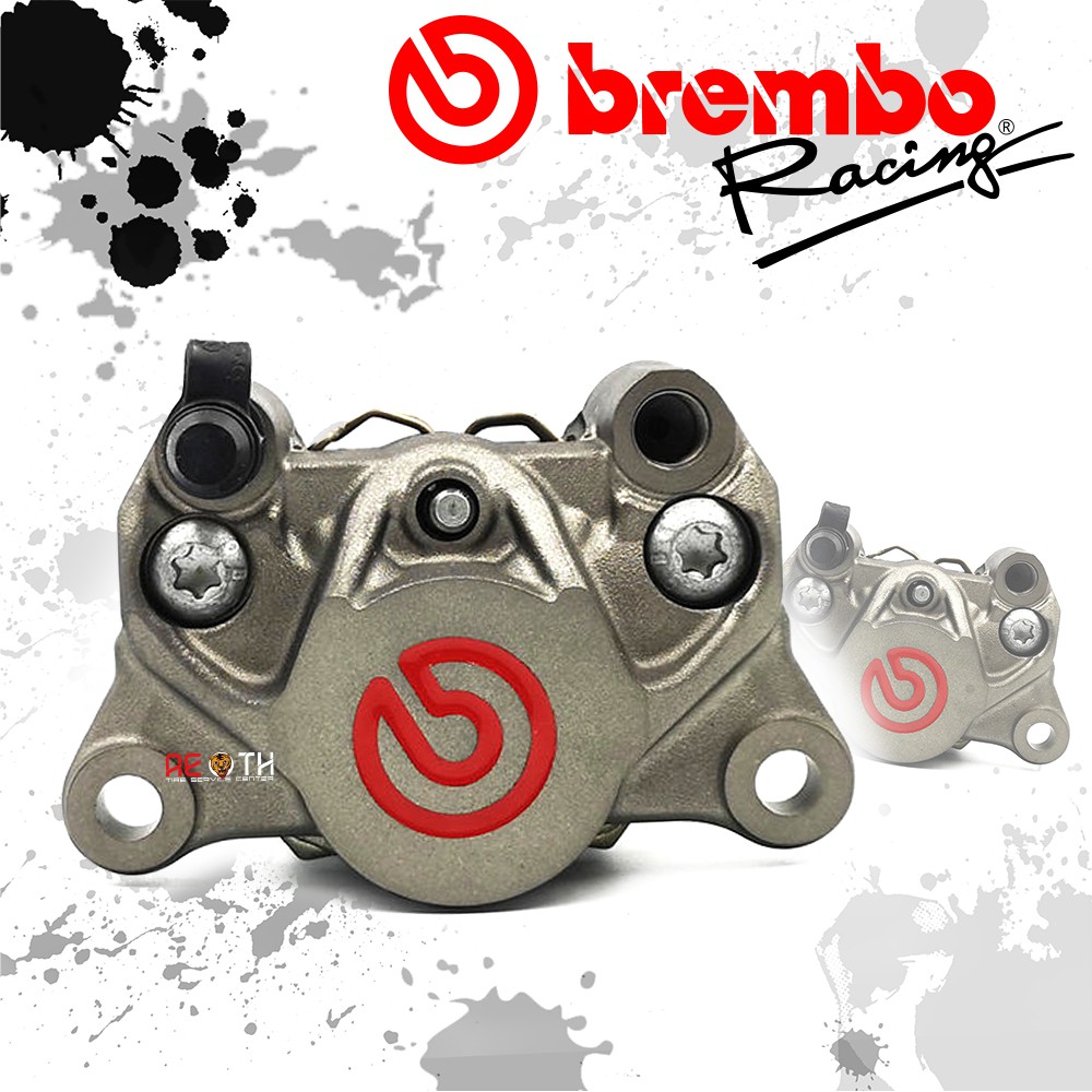 BREMBO 鑄造對二卡鉗 大螃蟹 灰底紅字 鎳底紅字 台灣總代理 豐年俐 公司貨