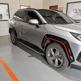【小鳥的店】2019-2023 5代 RAV-4 專用 輪弧 ABS材質 雙色烤漆 輪拱 6入 rav4 配件改裝