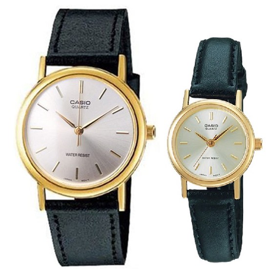 【CASIO】卡西歐 CASIO復古小皮錶 對錶MTP-1095Q-7A + LTP-1095Q-7A台灣卡西歐保固一年