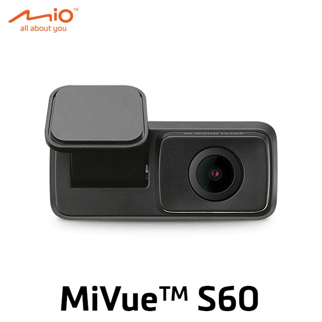 Mio MiVue S60 星光級 2K 後鏡頭行車記錄器 (禾笙科技)