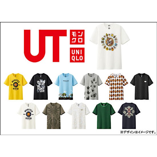 LISA日本代購✈️絕版 魔物獵人 10週年 Uniqlo monsterhunter 男裝 UT MH 艾路貓 火龍