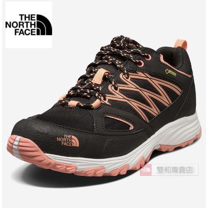 -滿3000免運-[雙和專賣店] THE NORTH FACE 女 GT低筒徒步鞋/2YBE/黑.橘