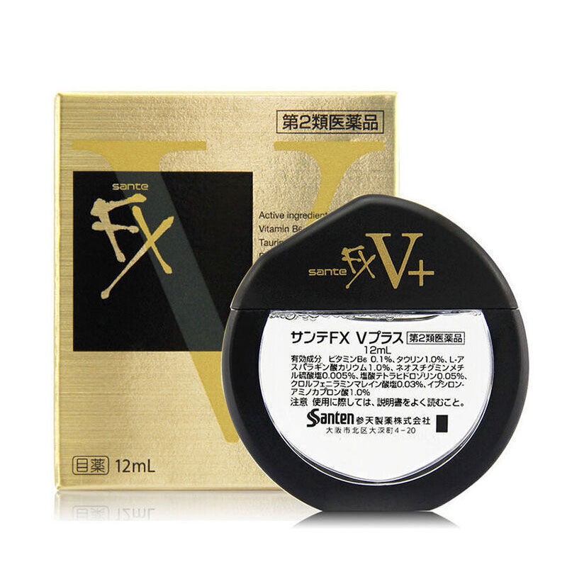 正規認証品 新規格 第２類医薬品 サンテfx 12ml 1個 Vプラス 目