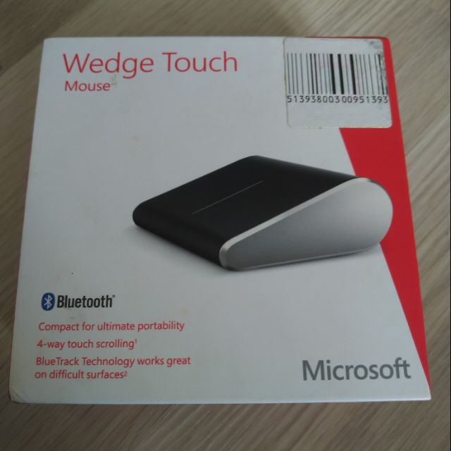 Microsoft Wedge Touch Mouse 微軟藍芽無線滑鼠