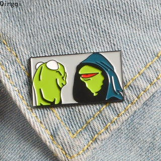 創意 Inner Me 琺瑯別針 Kermit The Frog Pins Pepe Frog 胸針徽章 Meme 珠寶