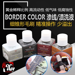*米老鼠王國* 名創邊境模型滲線液 BC001-05 高達軍事刻線滲線舊化漬洗液 稀釋劑