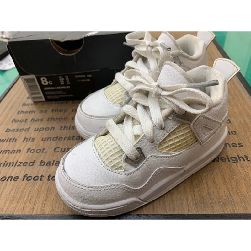 「二手」JORDAN baby 4 RETRO 童鞋