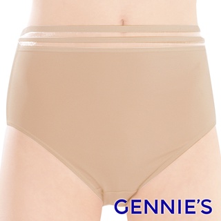 【Gennies 奇妮】玩酷教主 舒適孕婦中腰內褲-膚(GB48)