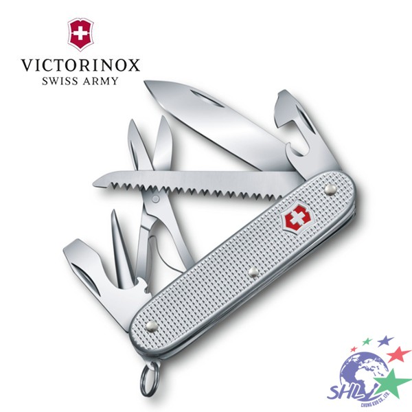 Victorinox 維氏 Famer X Alox 鋁柄瑞士刀/10用/0.8271.26/VN318【詮國】
