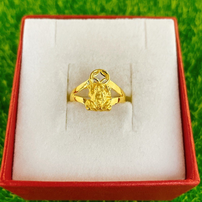 景福珠寶銀樓✨純金✨黃金戒指 蟾蜍 咬錢 造型 戒指