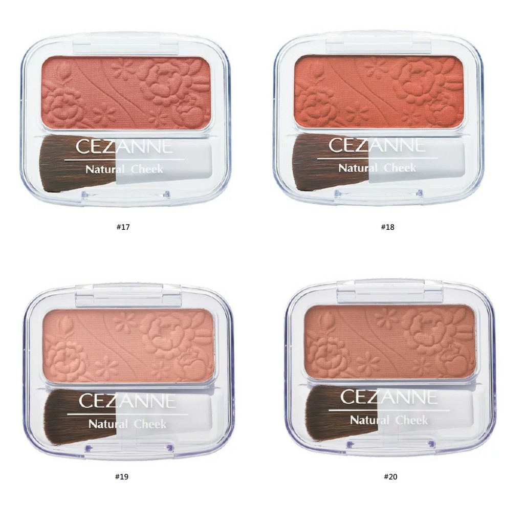 Jp Mart 現貨 Cezanne 柔亮腮紅腮紅17 18 19 20 蝦皮購物