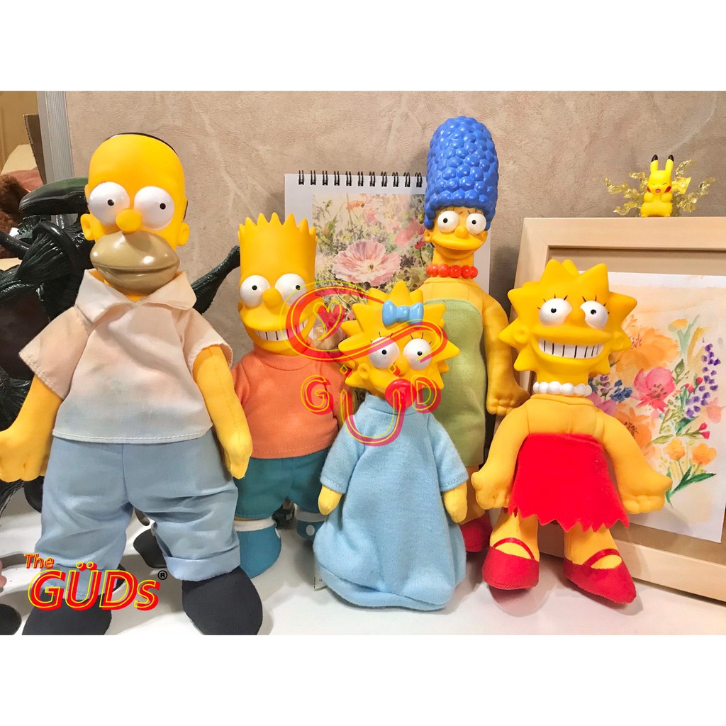 The Guds Store 精挑細選貨 正版simpson辛普森家庭荷馬霸子美枝花枝稀有絕版老玩貨娃娃 蝦皮購物