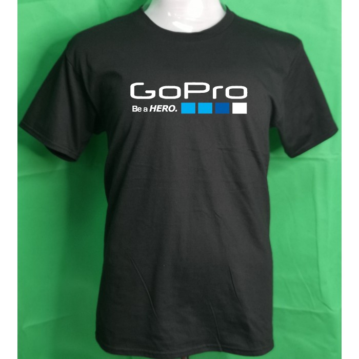 Gopro hero t 恤/帽子時尚熱賣男士大碼男上衣棉 t 恤男士生日禮物