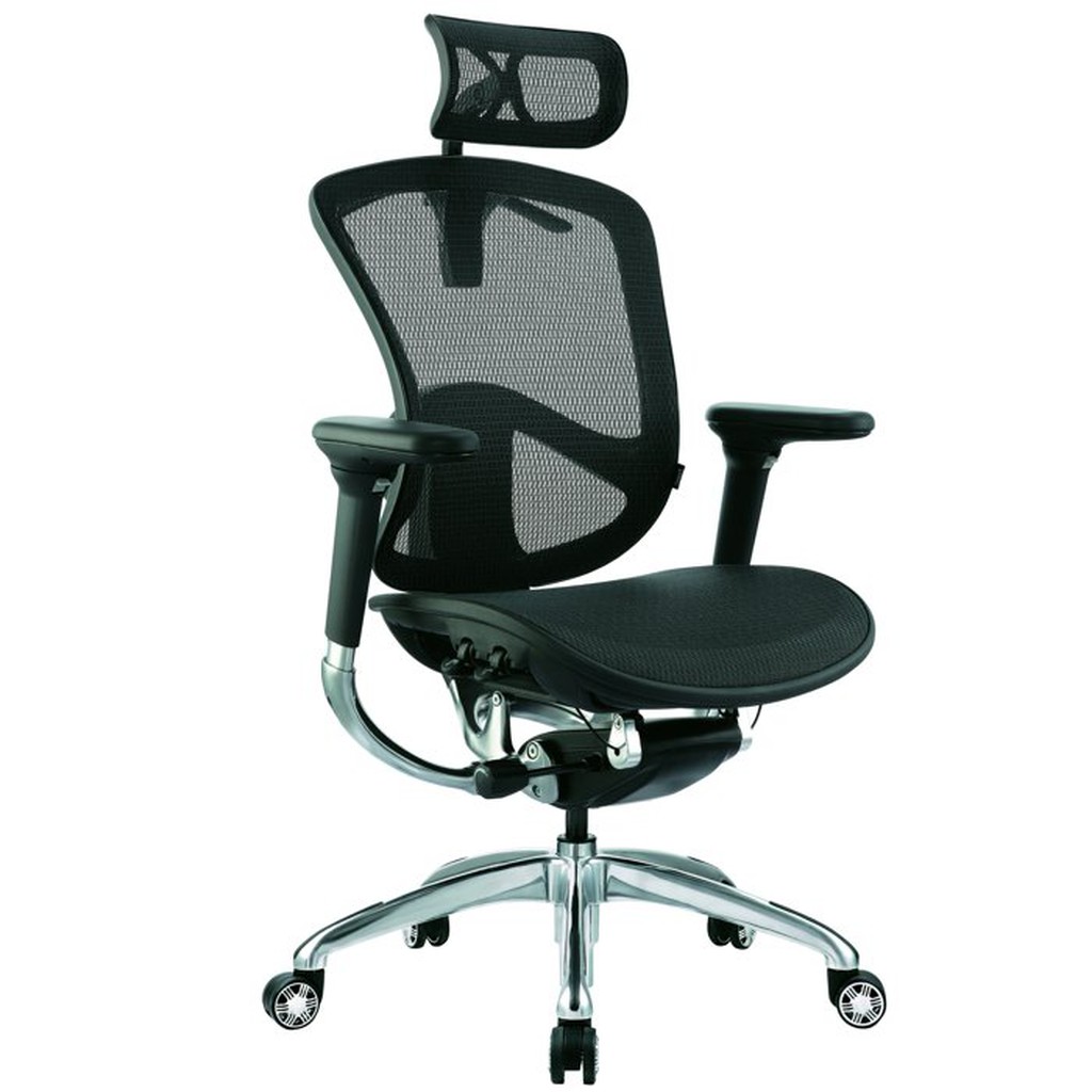 【aaronation】愛倫國度 SMART系列-旗艦型人體工學椅/電腦椅 JQ-SL-A1-黑